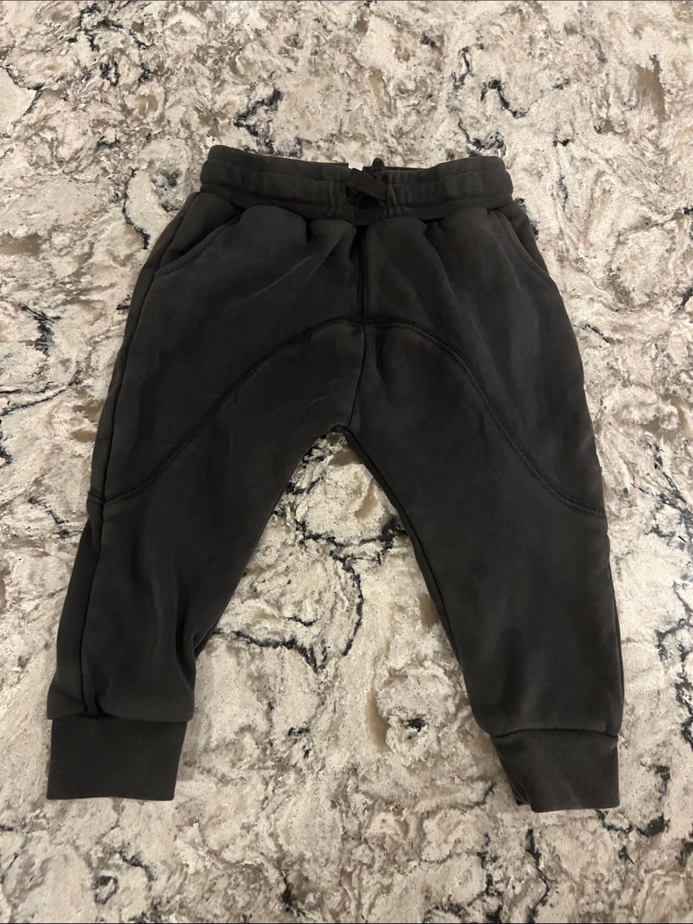 Rylee + Cru Kids Charcoal Black Jogger Sweatpants